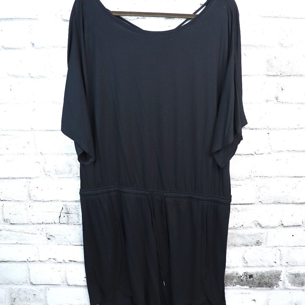 Gap Black Women's XL TALL Romper NWT